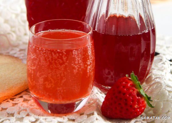 شربت توت فرنگی چگونه درست میشود | طرز تهیه و خواص شربت توت فرنگی شربت توت فرنگی چگونه درست میشود | طرز تهیه و خواص شربت توت فرنگی
