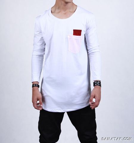 60 مدل تیشرت لانگ مردانه ساده و طرح دار جدید (Long T-shirt) 60 مدل تیشرت لانگ مردانه ساده و طرح دار جدید (Long T-shirt)
