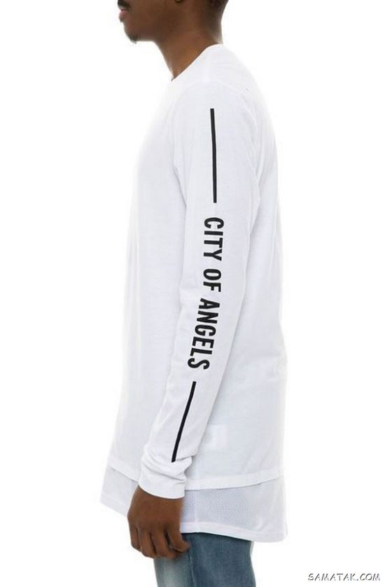 60 مدل تیشرت لانگ مردانه ساده و طرح دار جدید (Long T-shirt) 60 مدل تیشرت لانگ مردانه ساده و طرح دار جدید (Long T-shirt)
