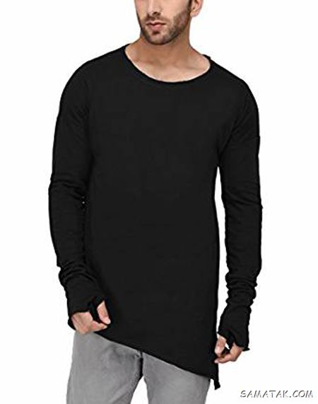 60 مدل تیشرت لانگ مردانه ساده و طرح دار جدید (Long T-shirt) 60 مدل تیشرت لانگ مردانه ساده و طرح دار جدید (Long T-shirt)