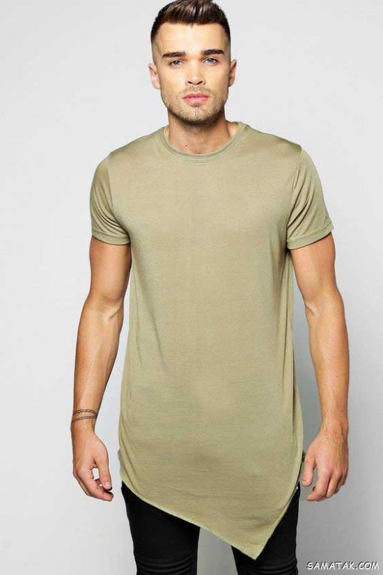 60 مدل تیشرت لانگ مردانه ساده و طرح دار جدید (Long T-shirt) 60 مدل تیشرت لانگ مردانه ساده و طرح دار جدید (Long T-shirt)