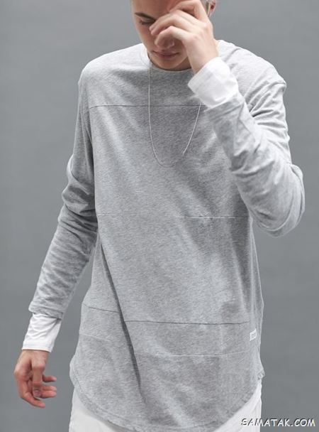 60 مدل تیشرت لانگ مردانه ساده و طرح دار جدید (Long T-shirt) 60 مدل تیشرت لانگ مردانه ساده و طرح دار جدید (Long T-shirt)