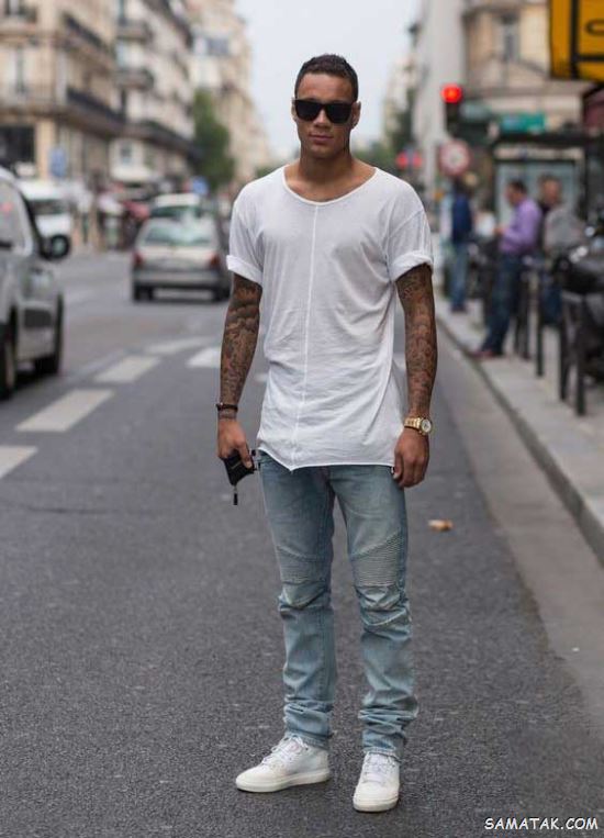 60 مدل تیشرت لانگ مردانه ساده و طرح دار جدید (Long T-shirt) 60 مدل تیشرت لانگ مردانه ساده و طرح دار جدید (Long T-shirt)