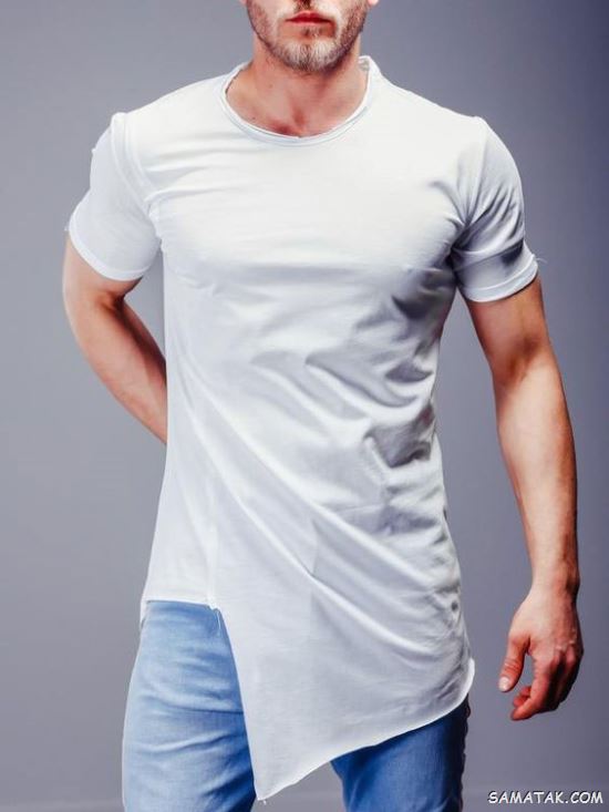 60 مدل تیشرت لانگ مردانه ساده و طرح دار جدید (Long T-shirt) 60 مدل تیشرت لانگ مردانه ساده و طرح دار جدید (Long T-shirt)