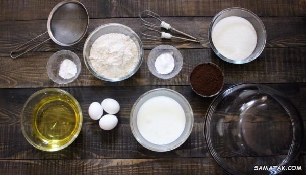 طرز تهیه کیک خیس شکلاتی مرحله به مرحله تصویری طرز تهیه کیک خیس شکلاتی مرحله به مرحله تصویری