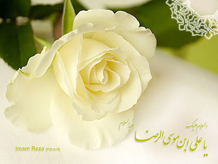 کارت پستال ولادت امام رضا