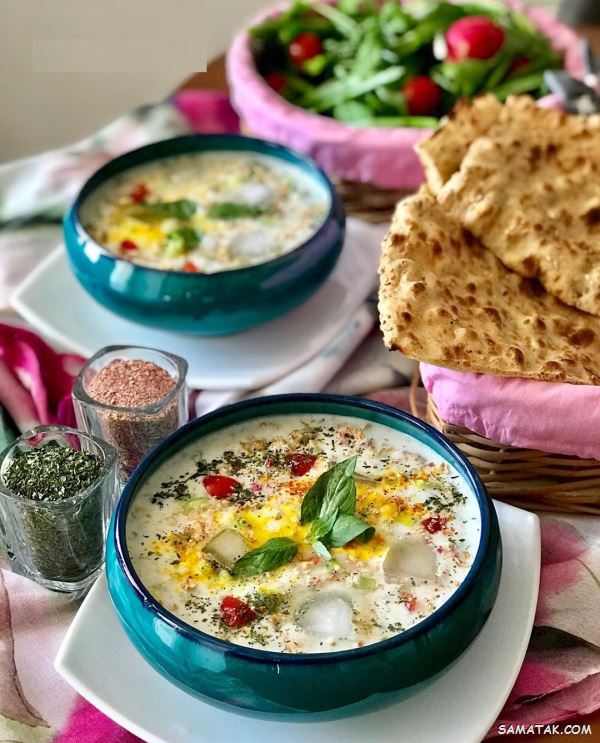 طرز تهیه آب دوغ خیار ساده خانگی | چگونه آب دوغ خیار درست کنیم