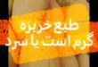 طبع خربزه سرد است یا گرم