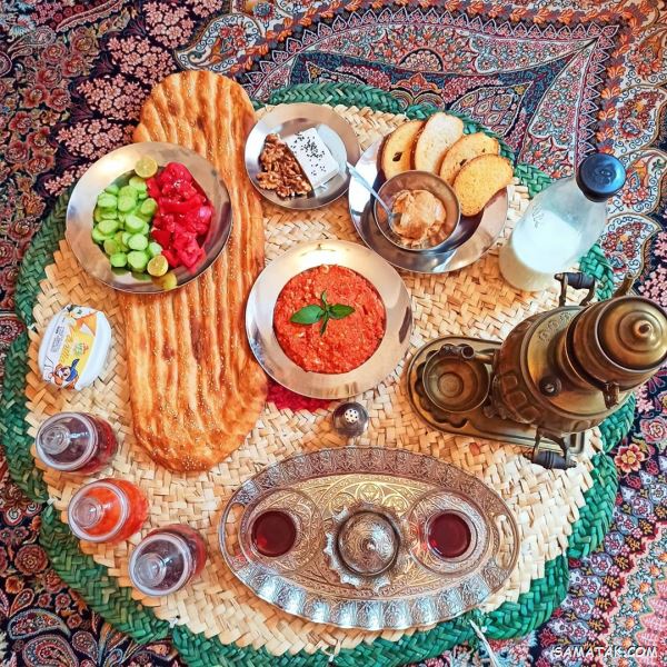 عکس صبحانه در طبیعت | عکس صبحانه لاکچری عکس صبحانه در طبیعت | عکس صبحانه لاکچری