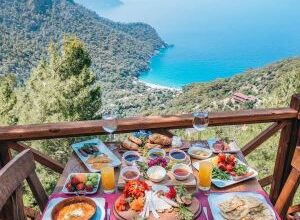 عکس صبحانه در طبیعت | عکس صبحانه لاکچری 2 1159531669 samatak com