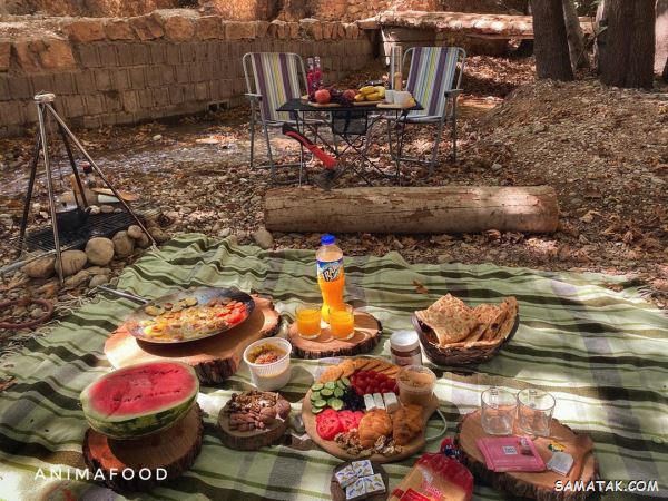 عکس صبحانه در طبیعت | عکس صبحانه لاکچری عکس صبحانه در طبیعت | عکس صبحانه لاکچری