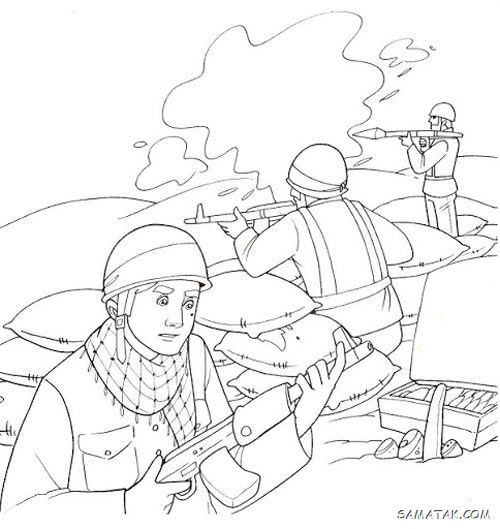 نقاشی هفته دفاع مقدس؛ نقاشی در مورد هفته دفاع مقدس کودکانه نقاشی هفته دفاع مقدس؛ نقاشی در مورد هفته دفاع مقدس کودکانه
