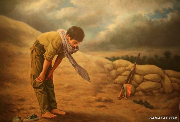 نقاشی هفته دفاع مقدس؛ نقاشی در مورد هفته دفاع مقدس کودکانه نقاشی هفته دفاع مقدس؛ نقاشی در مورد هفته دفاع مقدس کودکانه