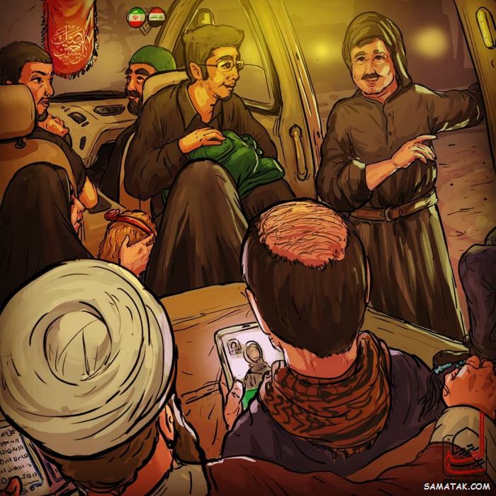 نقاشی اربعین کودکانه | نقاشی کودکانه در مورد اربعین حسینی نقاشی اربعین کودکانه | نقاشی کودکانه در مورد اربعین حسینی