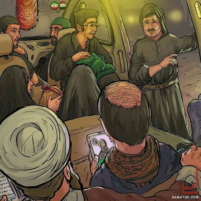 نقاشی اربعین کودکانه | نقاشی کودکانه در مورد اربعین حسینی نقاشی اربعین کودکانه | نقاشی کودکانه در مورد اربعین حسینی
