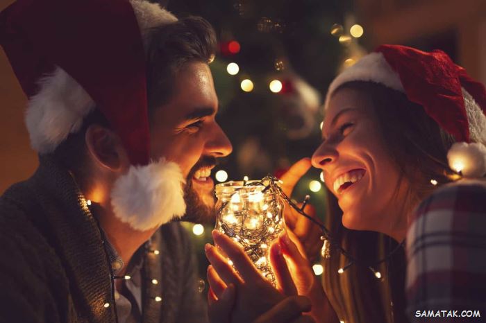 عکس کریسمس عاشقانه