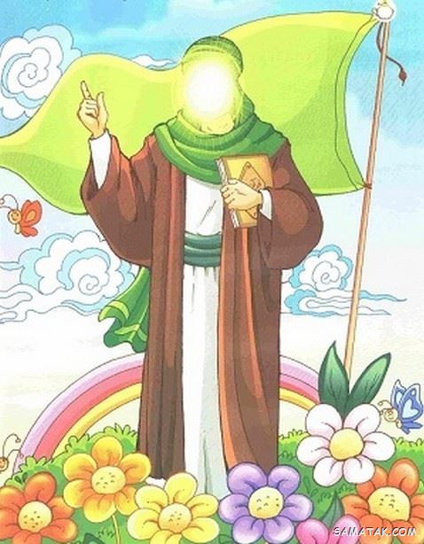 نقاشی عید مبعث کودکانه | نقاشی ساده عید مبعث برای رنگ آمیزی کودکان