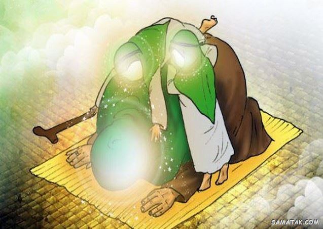 نقاشی عید مبعث کودکانه | نقاشی ساده عید مبعث برای رنگ آمیزی کودکان