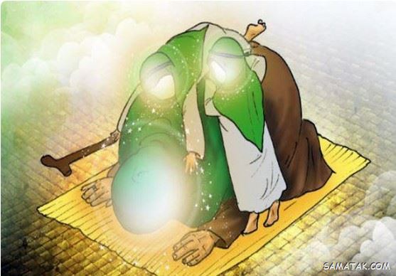 نقاشی عید مبعث کودکانه | نقاشی ساده عید مبعث برای رنگ آمیزی کودکان