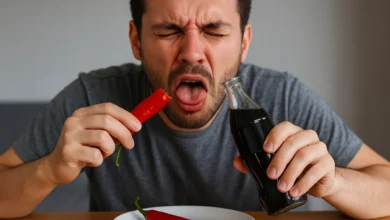 رفع تندی غذا با نوشابه در سه سوت 131 رفع تندی غذا با نوشابه