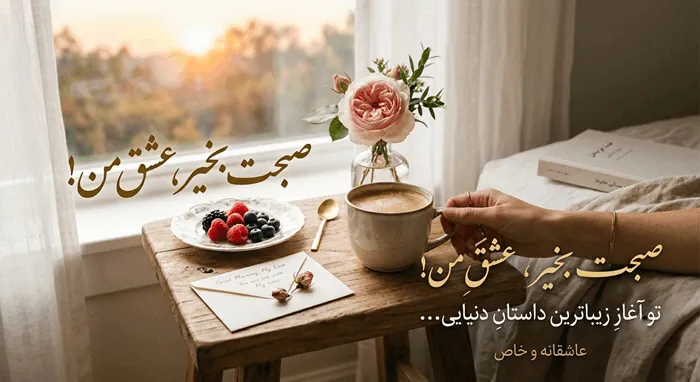 صبح بخیر عاشقانه 6