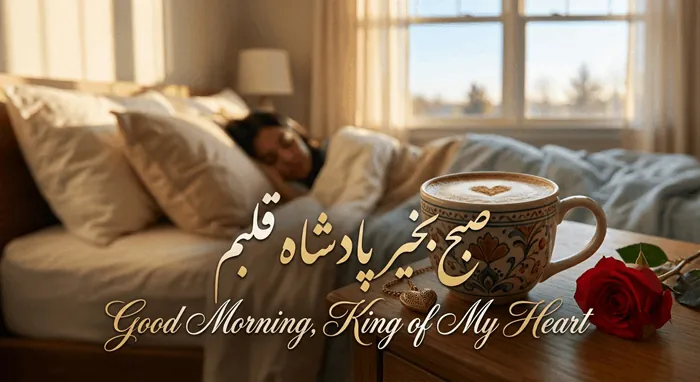 صبح بخیر عاشقانه انگلیسی 2