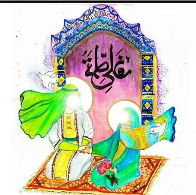 عکس سالروز ازدواج حضرت علی و فاطمه زهرا برای پروفایل 7