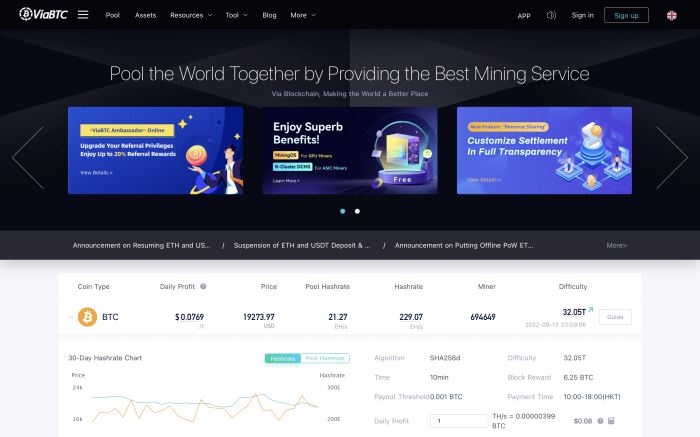 معرفی و آموزش نحوه‌ی اتصال ماینر T2t به استخر ViaBTC
