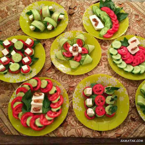 تزیین صبحانه سالم و ساده برای مدرسه تزیین صبحانه سالم و ساده برای مدرسه