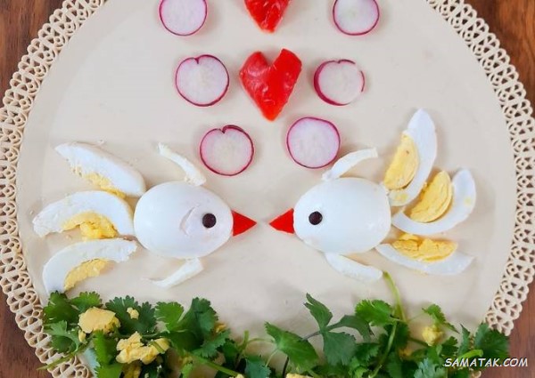تزیین صبحانه سالم و ساده برای مدرسه تزیین صبحانه سالم و ساده برای مدرسه