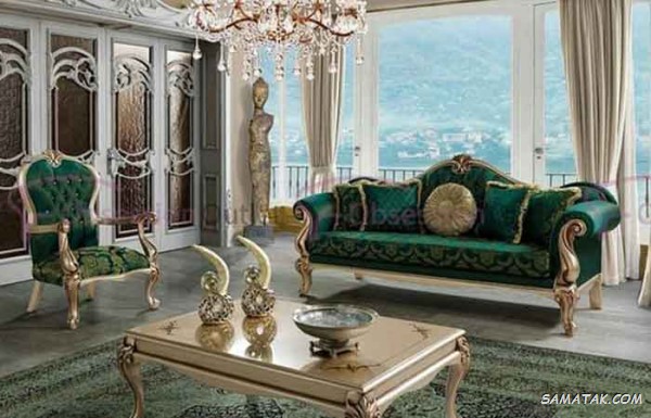 مدل مبل راحتی، سلطنتی و استیل سبز درباری مدل مبل راحتی، سلطنتی و استیل سبز درباری
