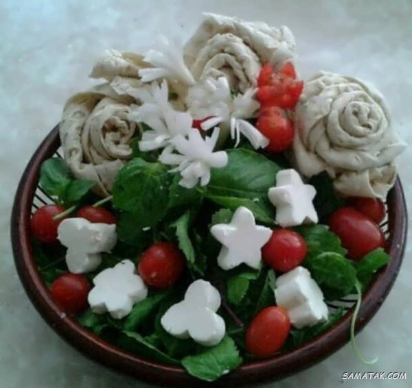 تزیین صبحانه سالم و ساده برای مدرسه تزیین صبحانه سالم و ساده برای مدرسه