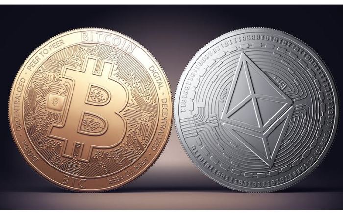 اتریوم و بیت کوین اتریوم و بیت کوین