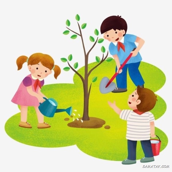 زیباترین نقاشی روز درختکاری برای مدرسه زیباترین نقاشی روز درختکاری برای مدرسه