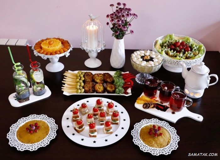تزیین سفره افطار برای مهمان + سفره افطار مجلسی و لاکچری تزیین سفره افطار برای مهمان + سفره افطار مجلسی و لاکچری