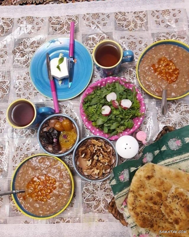 تزیین سفره افطار برای مهمان + سفره افطار مجلسی و لاکچری تزیین سفره افطار برای مهمان + سفره افطار مجلسی و لاکچری