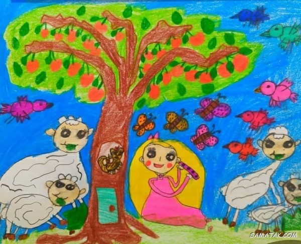 نقاشی سیزده بدر آسان کودکانه + نقاشی روز طبیعت کلاس اول تا ششم نقاشی سیزده بدر آسان کودکانه + نقاشی روز طبیعت کلاس اول تا ششم
