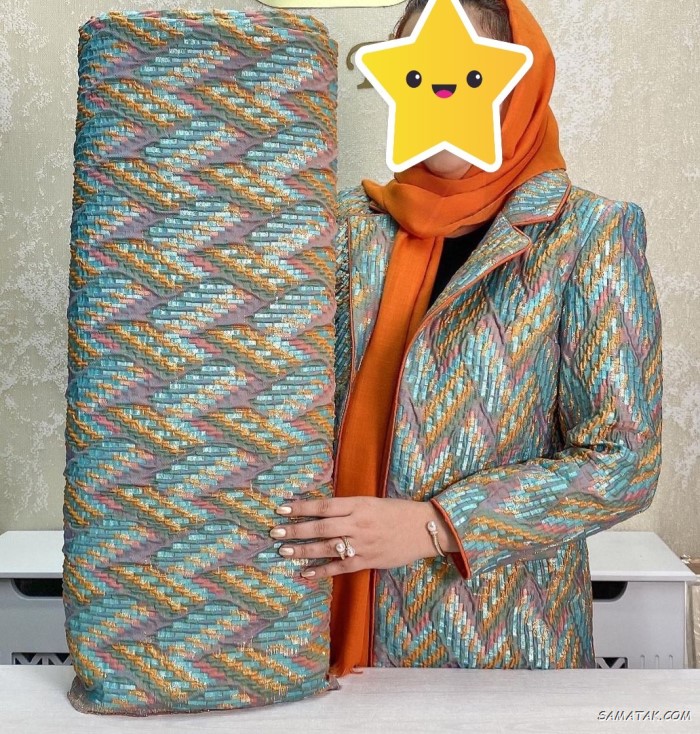 مدل مانتو ژاکارد ۱۴۰۵ مدل مانتو ژاکارد ۱۴۰۵