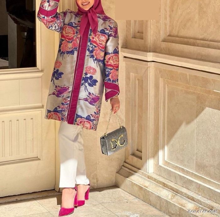 مدل مانتو ژاکارد ۱۴۰۵ مدل مانتو ژاکارد ۱۴۰۵