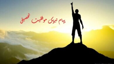 پیام تبریک موفقیت تحصیلی 12 75400452 samatak com