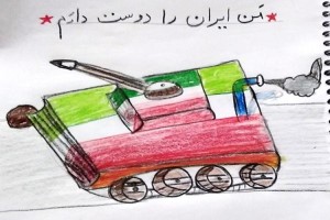 نقاشی هفته بسیج ساده و آسان برای رنگ آمیزی 59 1850210011 samatak com