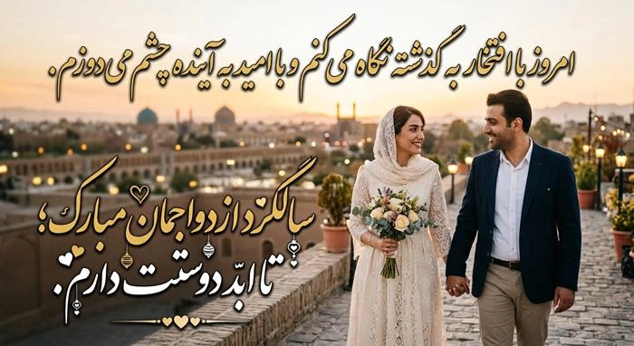 متن پیام تبریک سالگرد ازدواج به همسر 8 تبریک سالگرد ازدواج به همسر 8