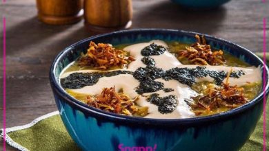 طرز تهیه آش شله قلمکار نذری خوشمزه 104 1327240489 samatak com