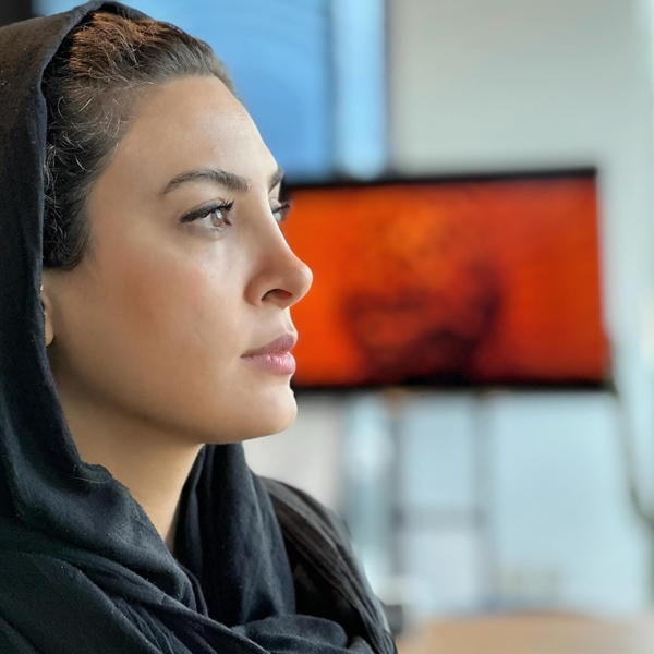 حدیثه تهرانی بازیگر نقش بهار در سریال به کجا چنین شتابان