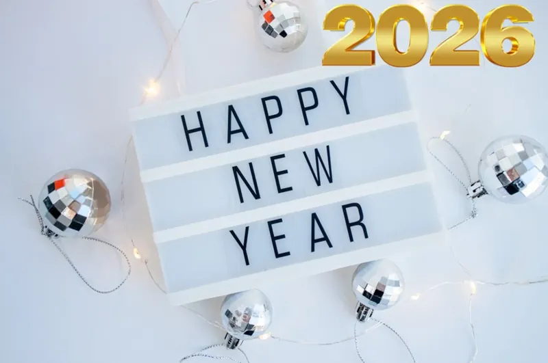 عکس تبریک سال نو میلادی ۲۰۲۶ 17