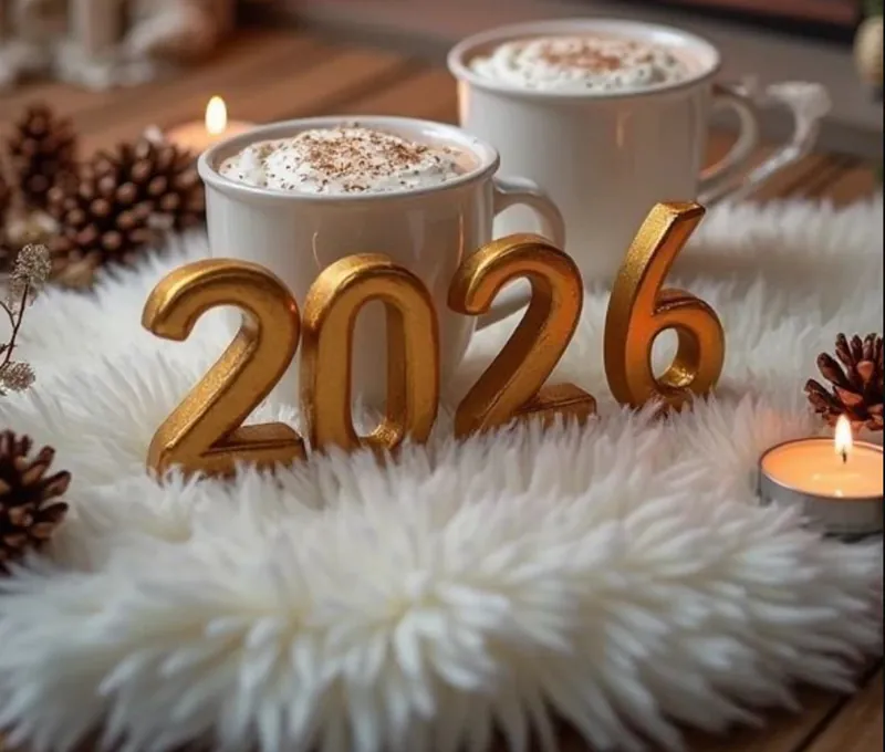 عکس تبریک سال نو میلادی ۲۰۲۶ 20