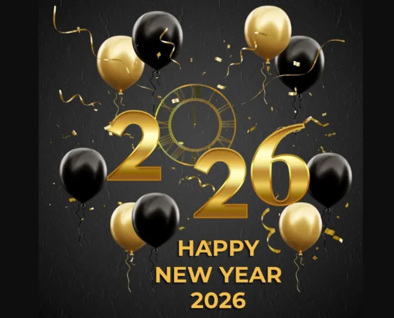 عکس تبریک سال نو میلادی ۲۰۲۶ 21
