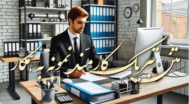 متن تبریک کارمند نمونه به همسر و همکار 3 متن تبریک کارمند نمونه به همکار
