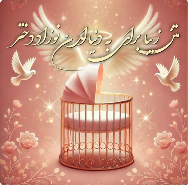 متن تبریک قدم نو رسیده دختر 2 متن زیبا برای به دنیا امدن نوزاد دختر