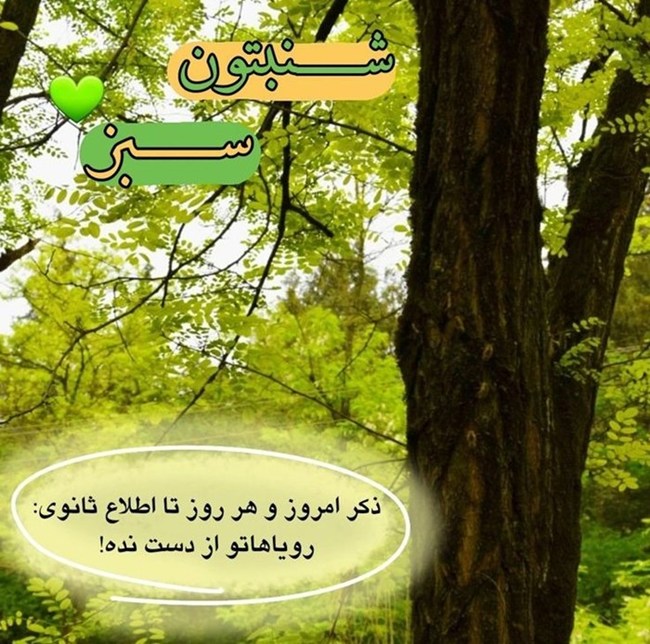استوری صبح شنبه 7